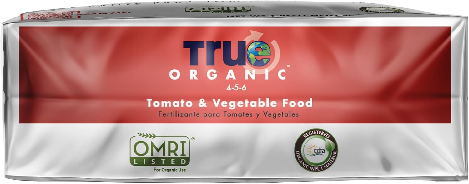 True Organic Tomato & Vegetable Food – Organic Fertilizer for Superior Harvest