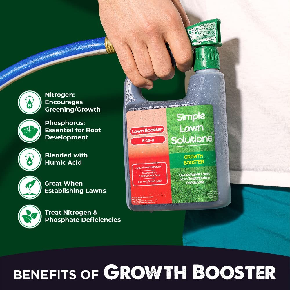 Extreme Grass Growth Lawn Booster – Fertilizante Iniciador Concentrado En Aer…