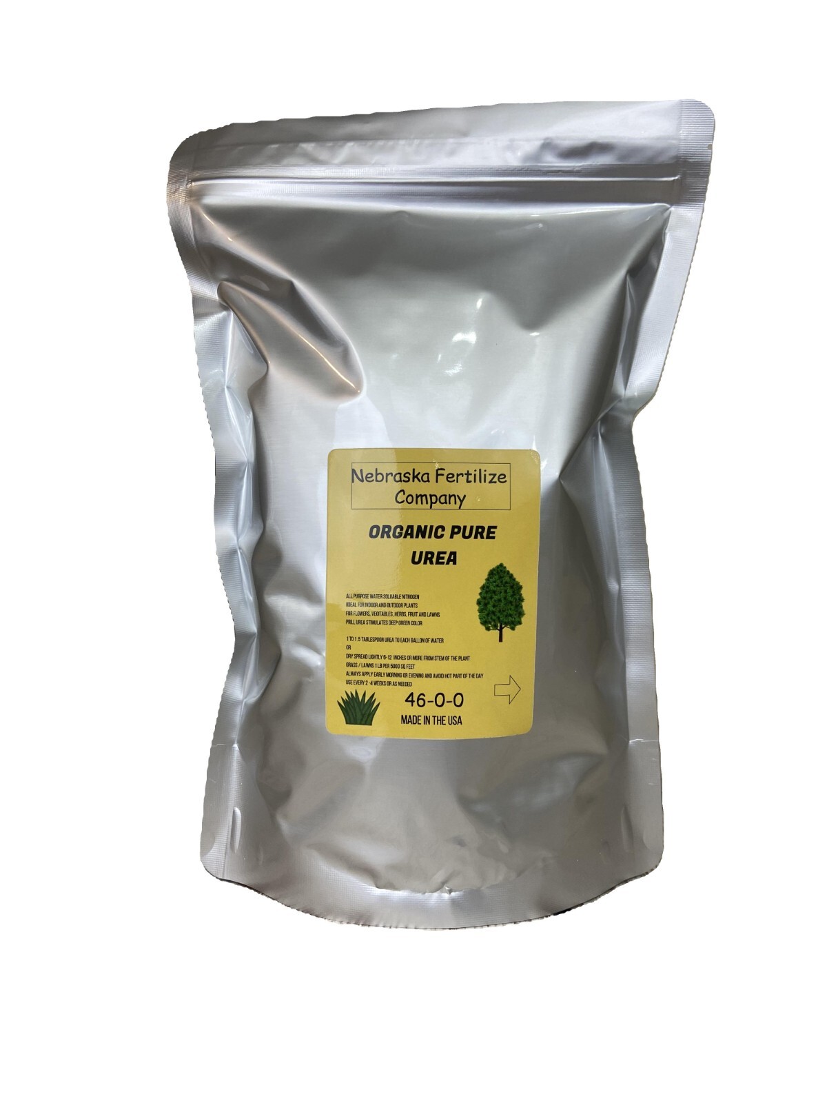 Nitrogen 46-0-0 Urea. Fertilizer great for gold refining
