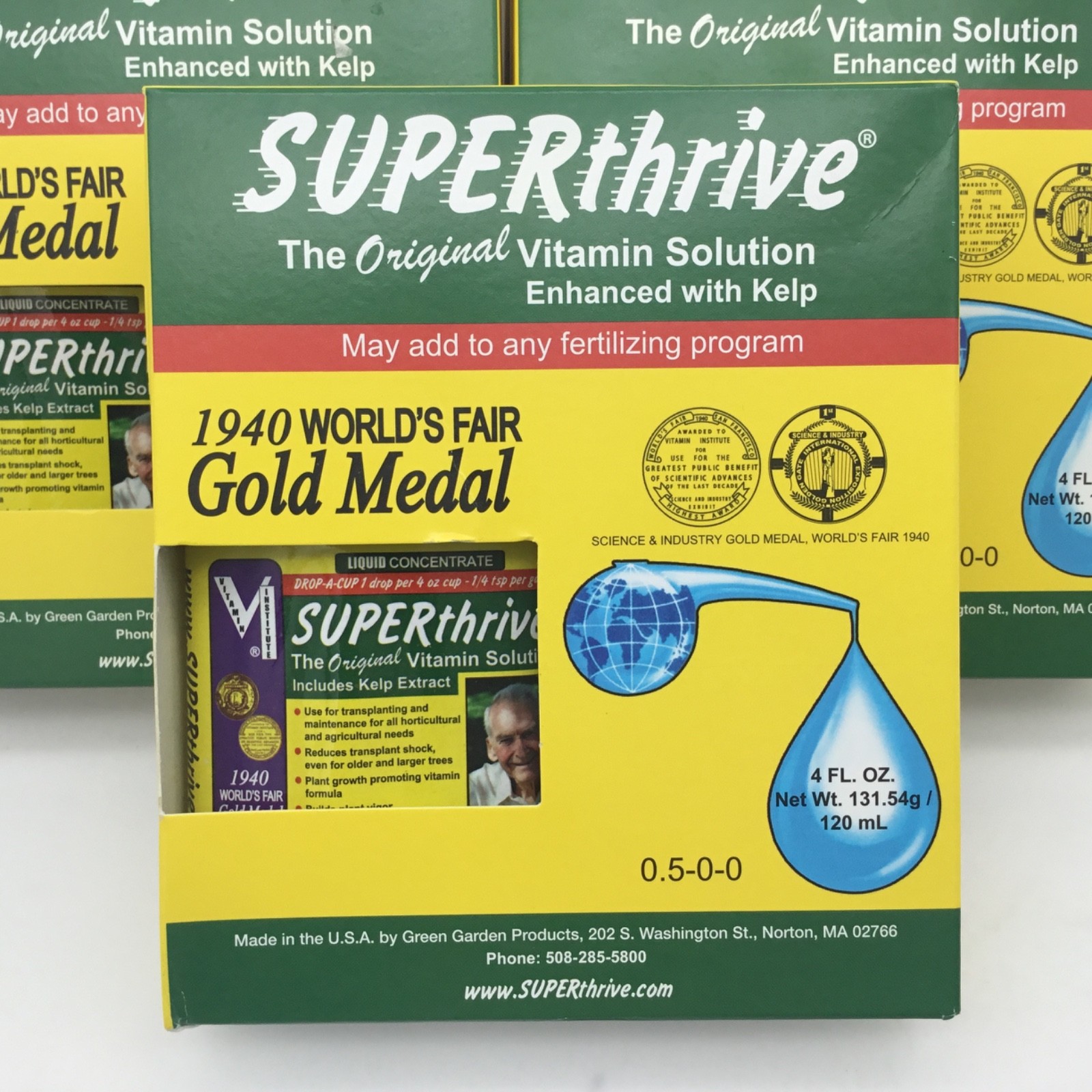 1 SUPERthrive Liquid Plant Fertilizer 4oz. The Original Vitamin Solution New