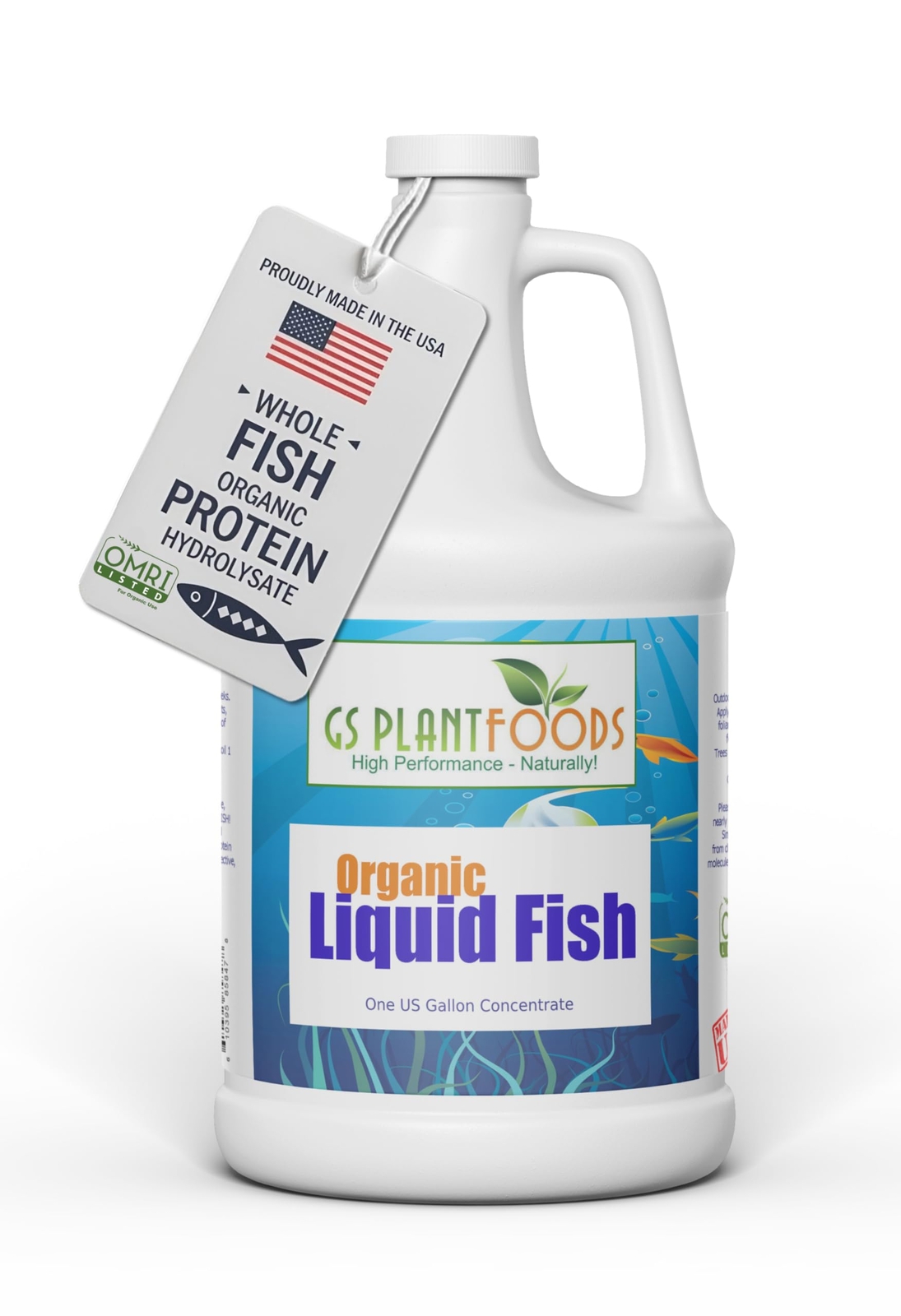 Organic Hydrolyzed Liquid Fish Fertilizer By 1 Gallon