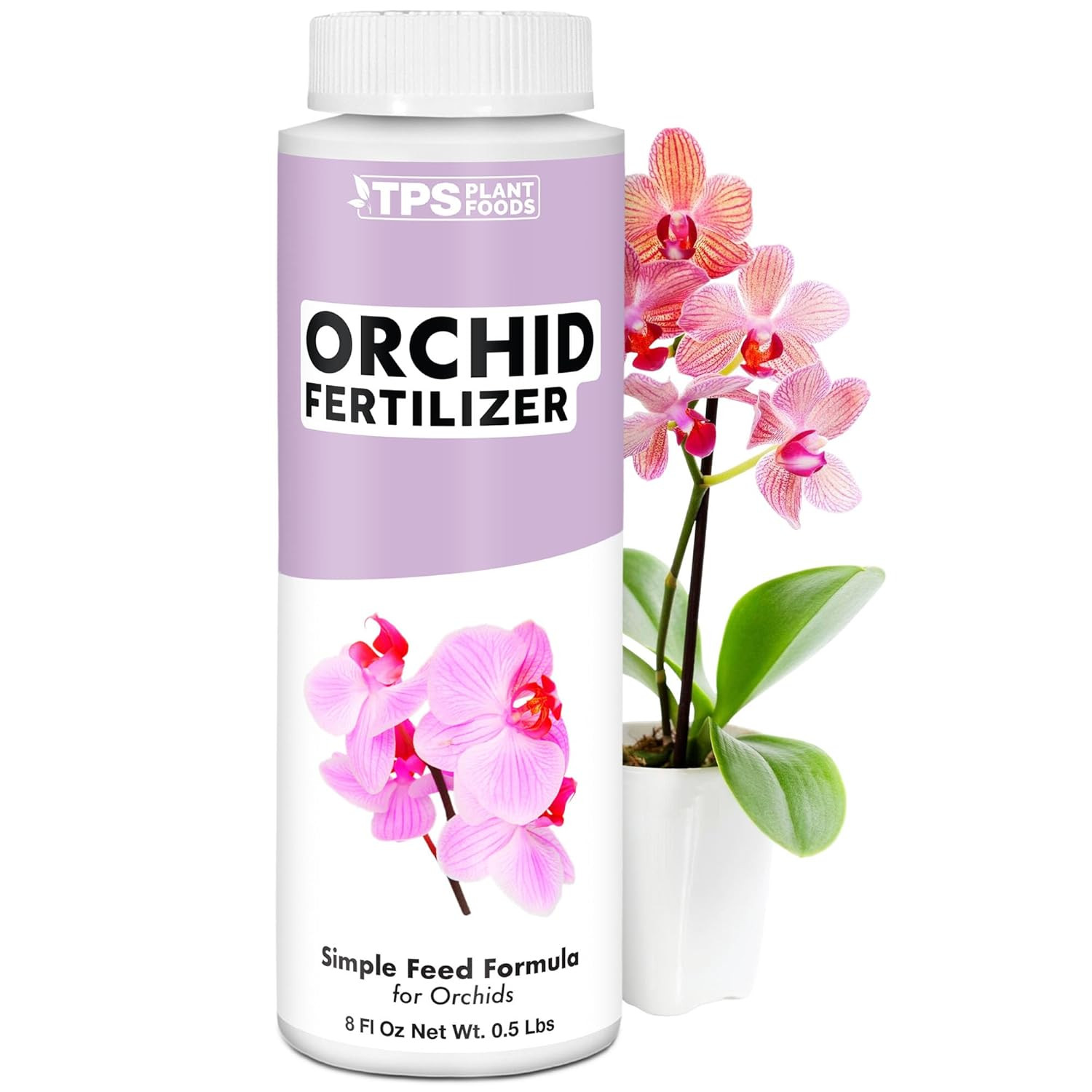 Orchid Plant Food – Liquid Fertilizer for Reblooming, Longer-Lasting Flowers & H