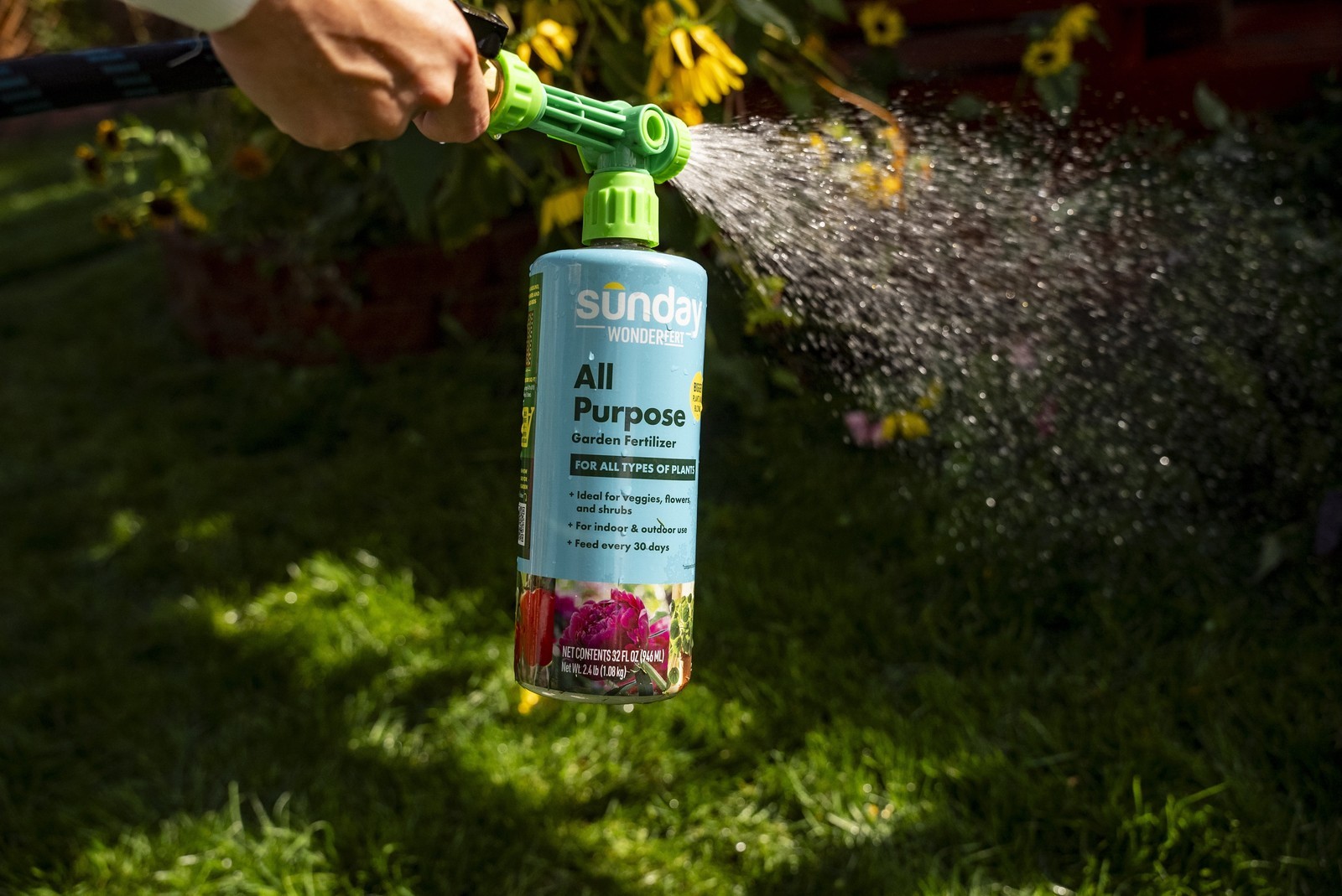WonderFert All-Purpose Garden Nutrients 32 oz 10-2-6 Covers up to 500 Sq. ft.