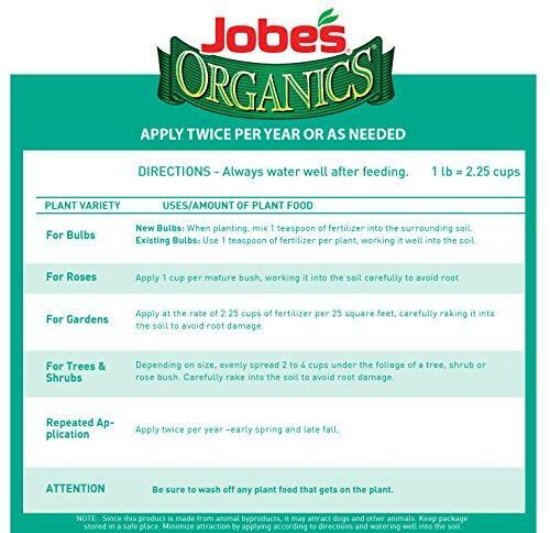Jobe’s Organics Bone Meal Fertilizer, 4 lb