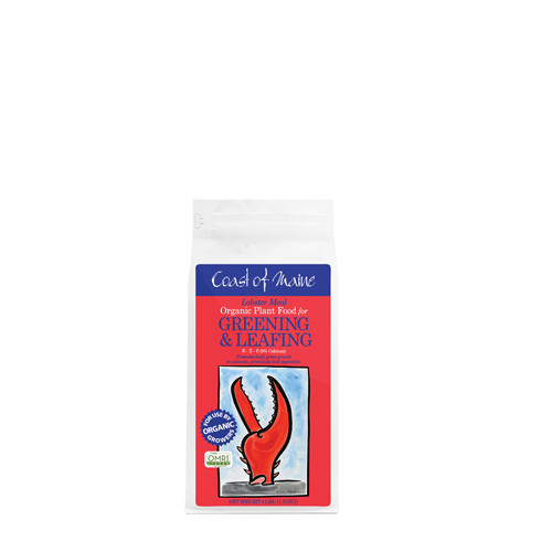 Coast of Maine Lobster Meal Organic Plant Food 4lb for Greening and Leafing