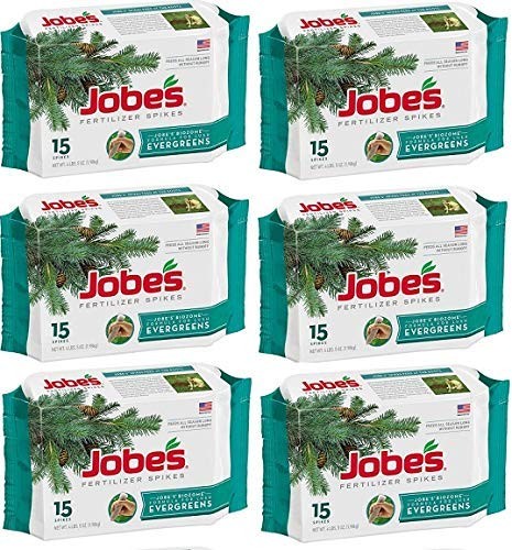 01611 15 Pack Evergreen Tree Fertilizer Spikes – Quantity 6 Packages
