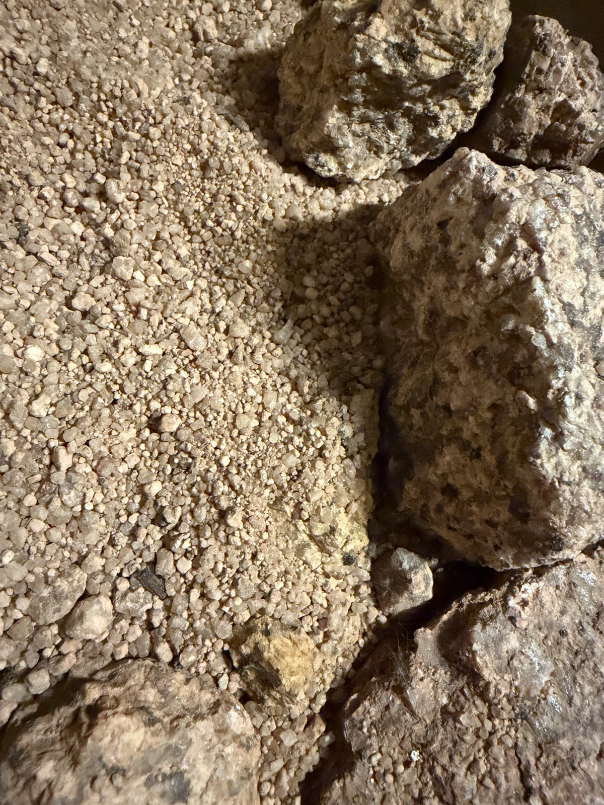 Crushed Rock For Cacti Mountain Cactus Raw Host Rock For Native Spps Blend 3LB