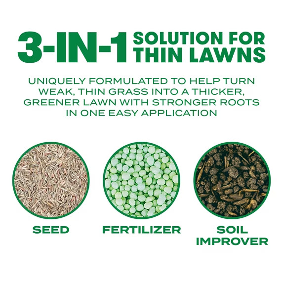Scotts Turf Builder Thick’R Lawn Tall Fescue Mix 12 lbs. Coves 1,200 sq. ft.