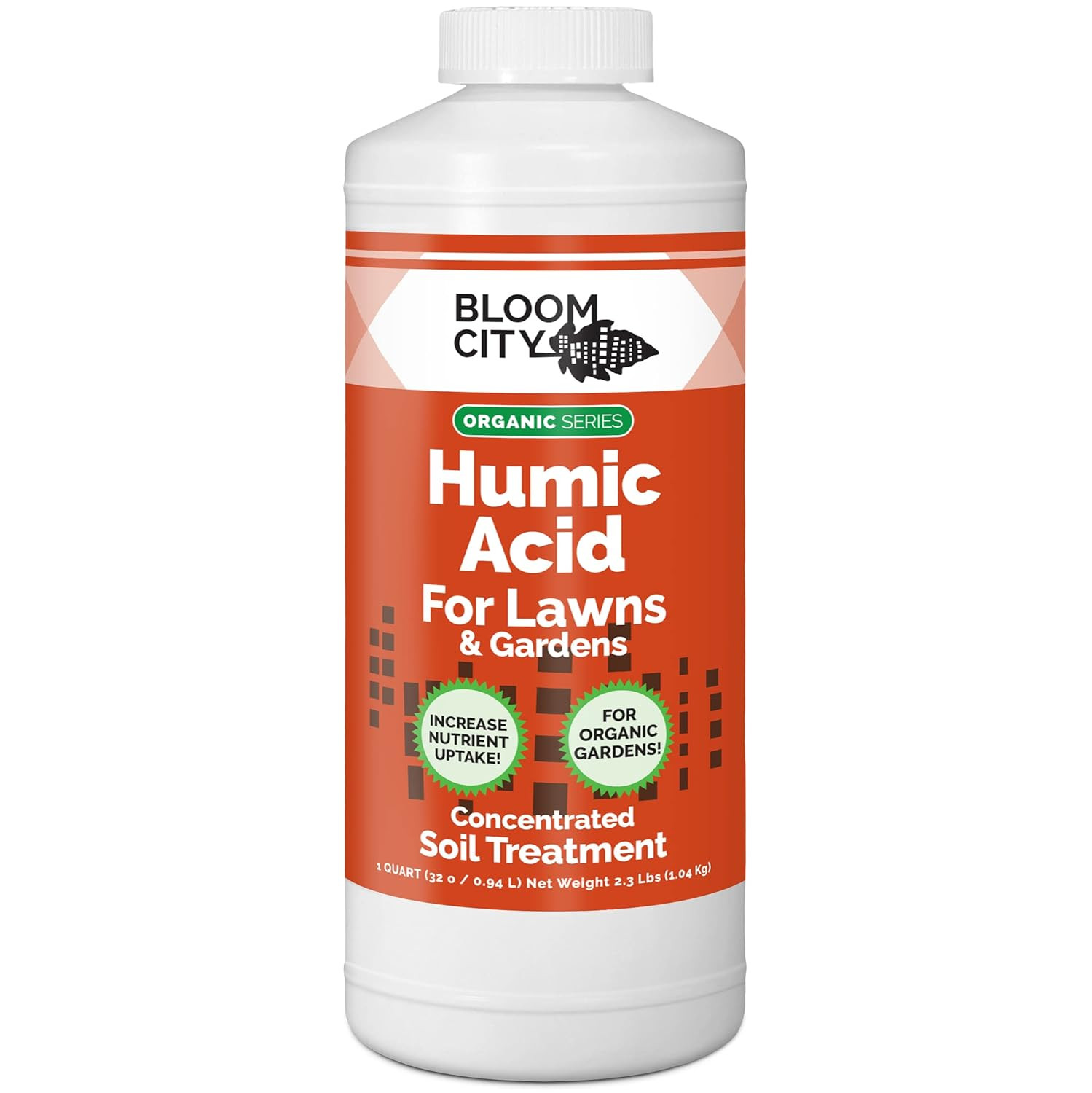 Organic Liquid Humic Acid Soil Health Formula, Concentrated, by Bloom City