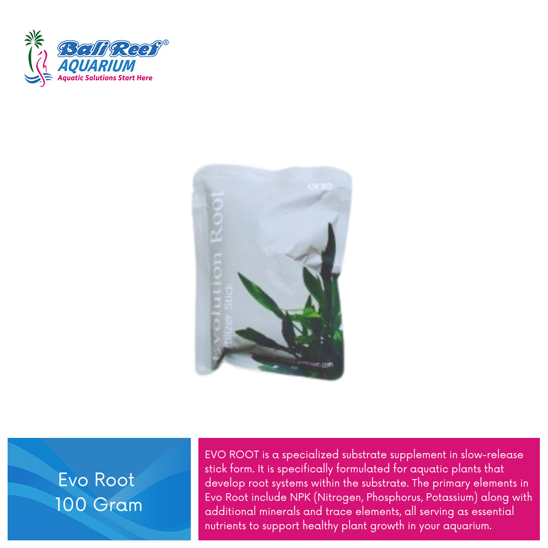 Evo Root Aquarium Plant Fertilizer – Root Tabs for Strong Aquascape Growth 100gr
