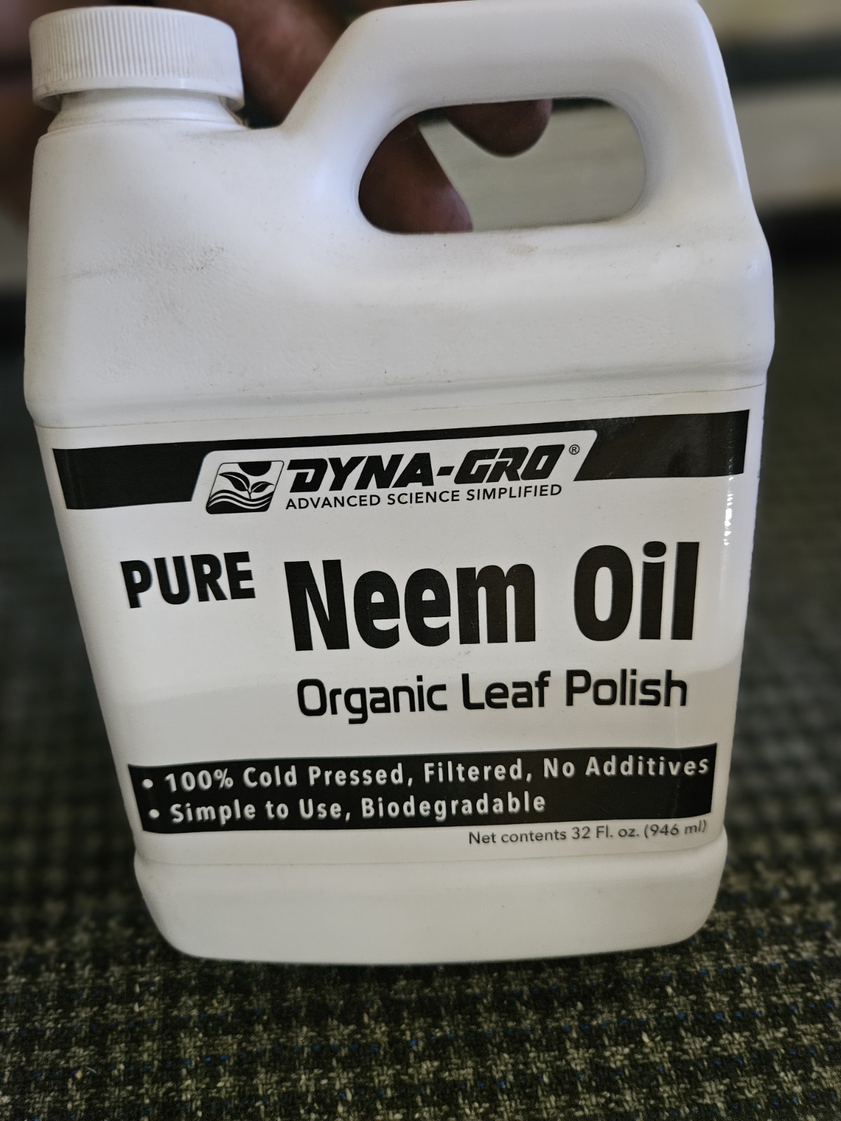 1 Dyna Pure Neem Oil 32oz ounce 1 Quart – dyna gro fertilizer plant nutrient