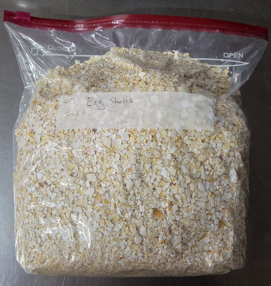 5 lbs Egg Shells Hand Crushed Fertilizer USA