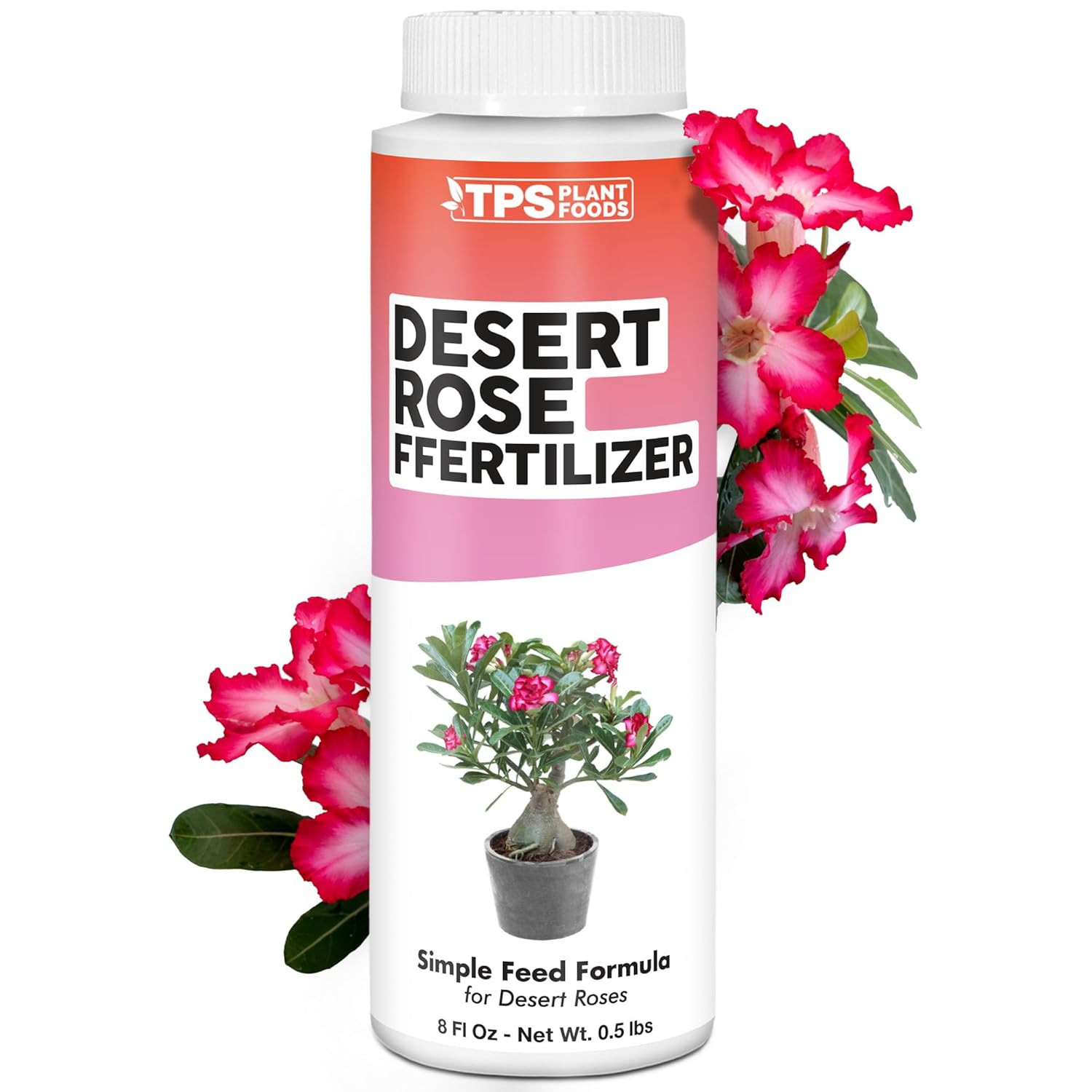 Desert Rose Fertilizer, Complete Liquid Desert Rose Plant Food, 8 Oz (250Ml)