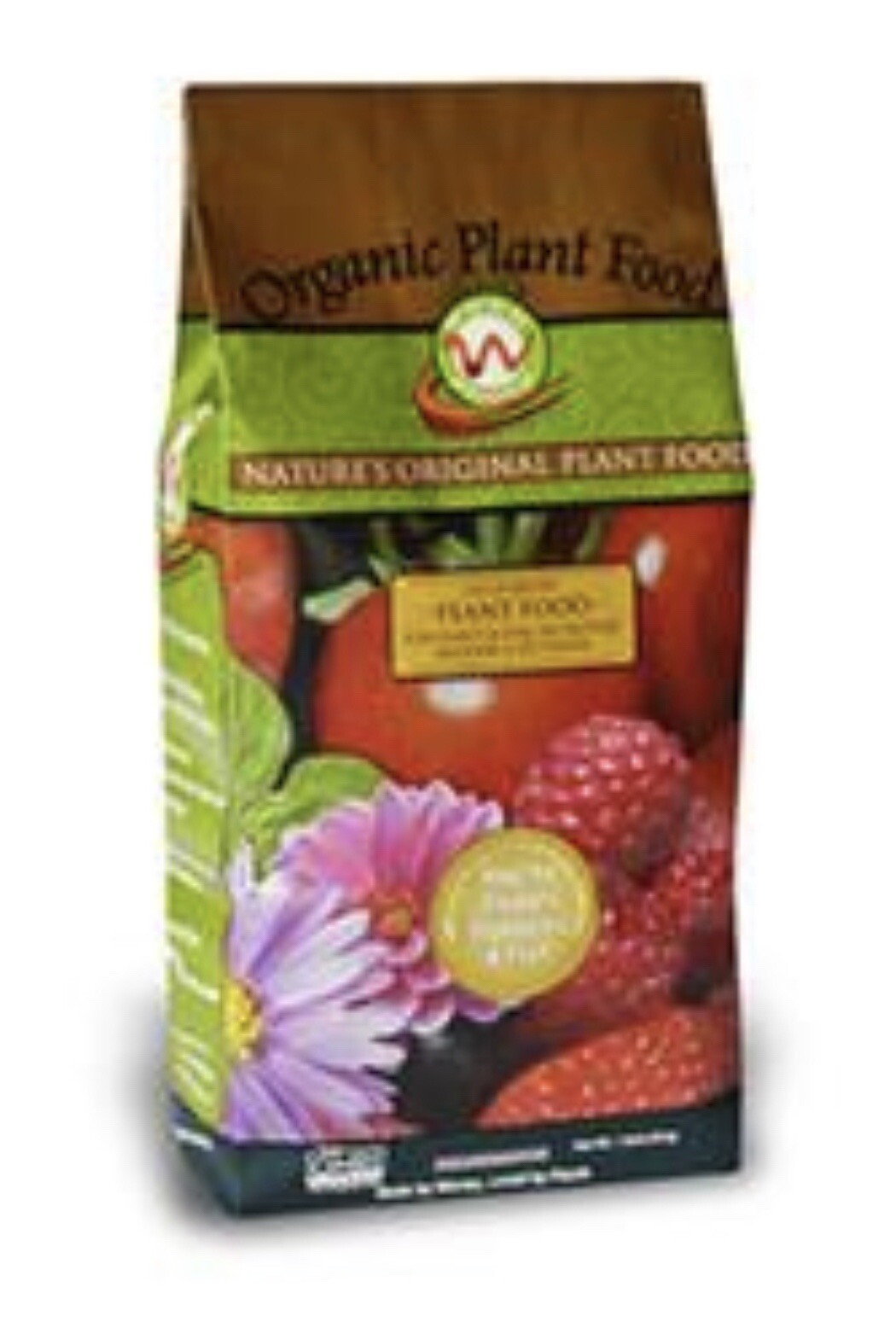 Worm Power Castings 1# Bag Garden Patio Deck Flowers Plants