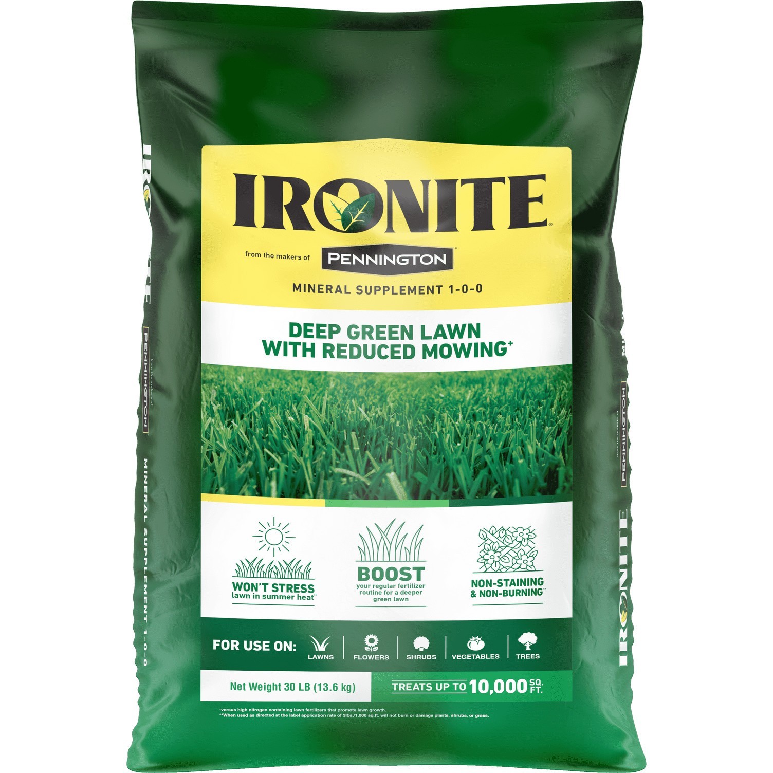 Mineral Supplement 1-0-0 Fertilizer, 30 lbs 10,000 sq. ft.Promote Growth Lawns