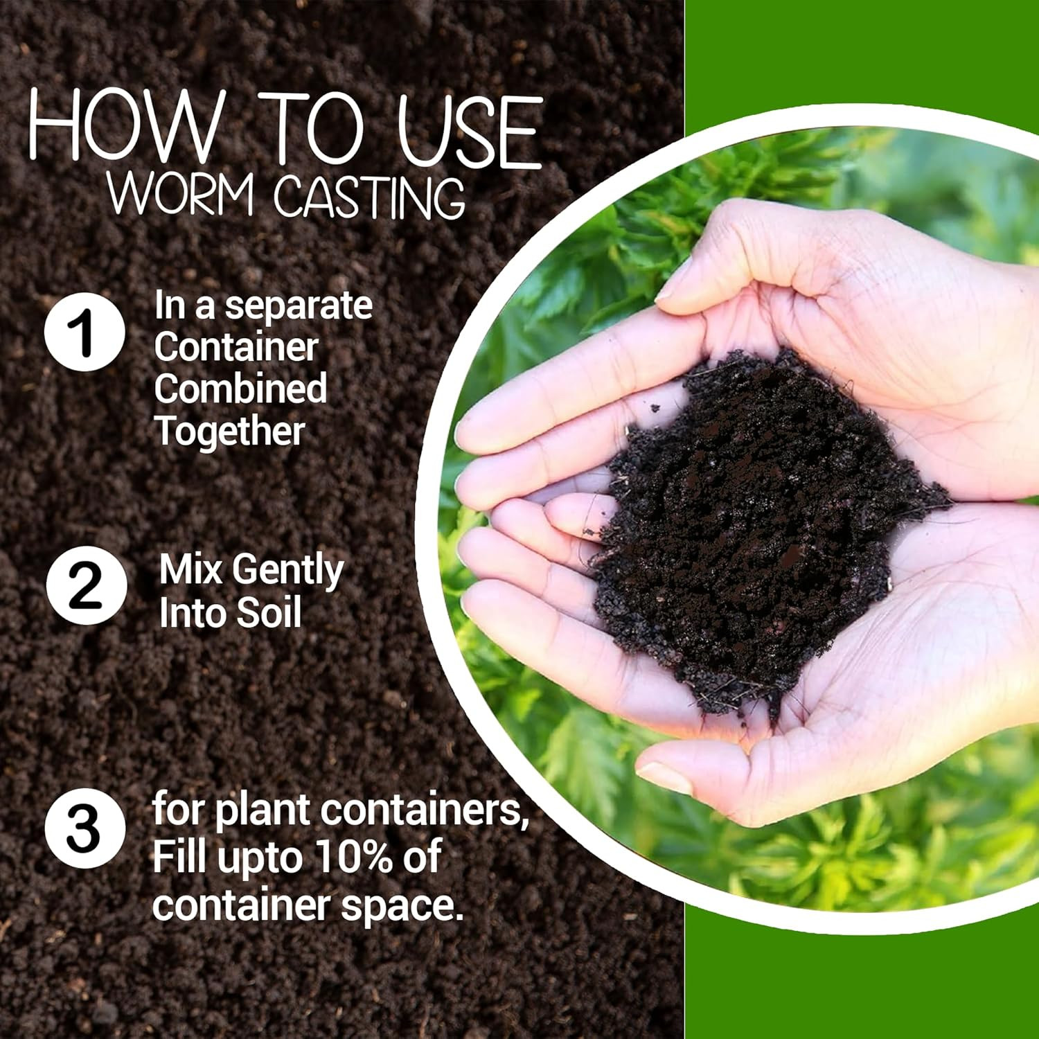 Worm Castings for Plants – Worm Castings Organic Fertilizer | 100% Organic Plant