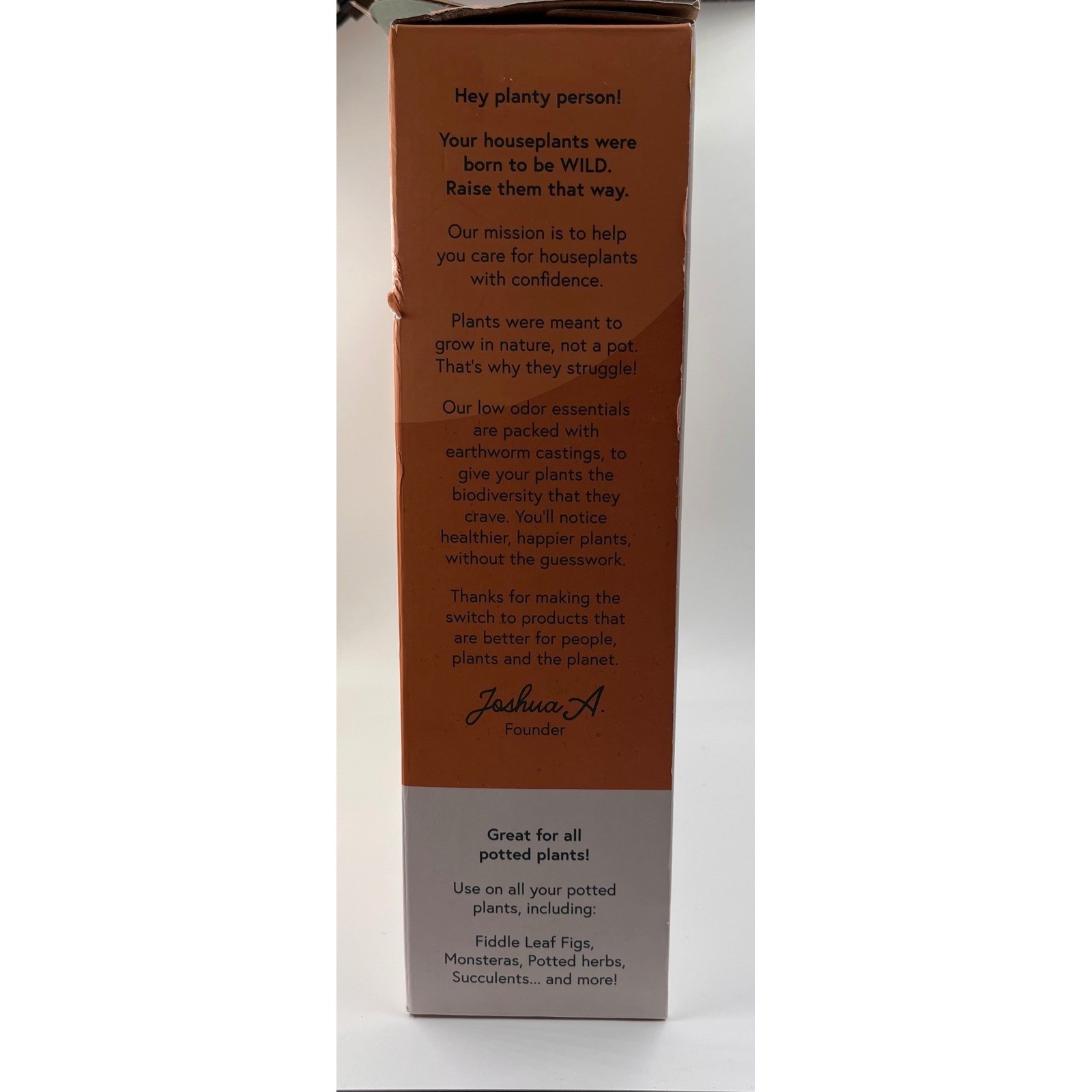 We The Wild Revive Thrive Duo Organic Houseplant Vitality Plant Lover Gift Set
