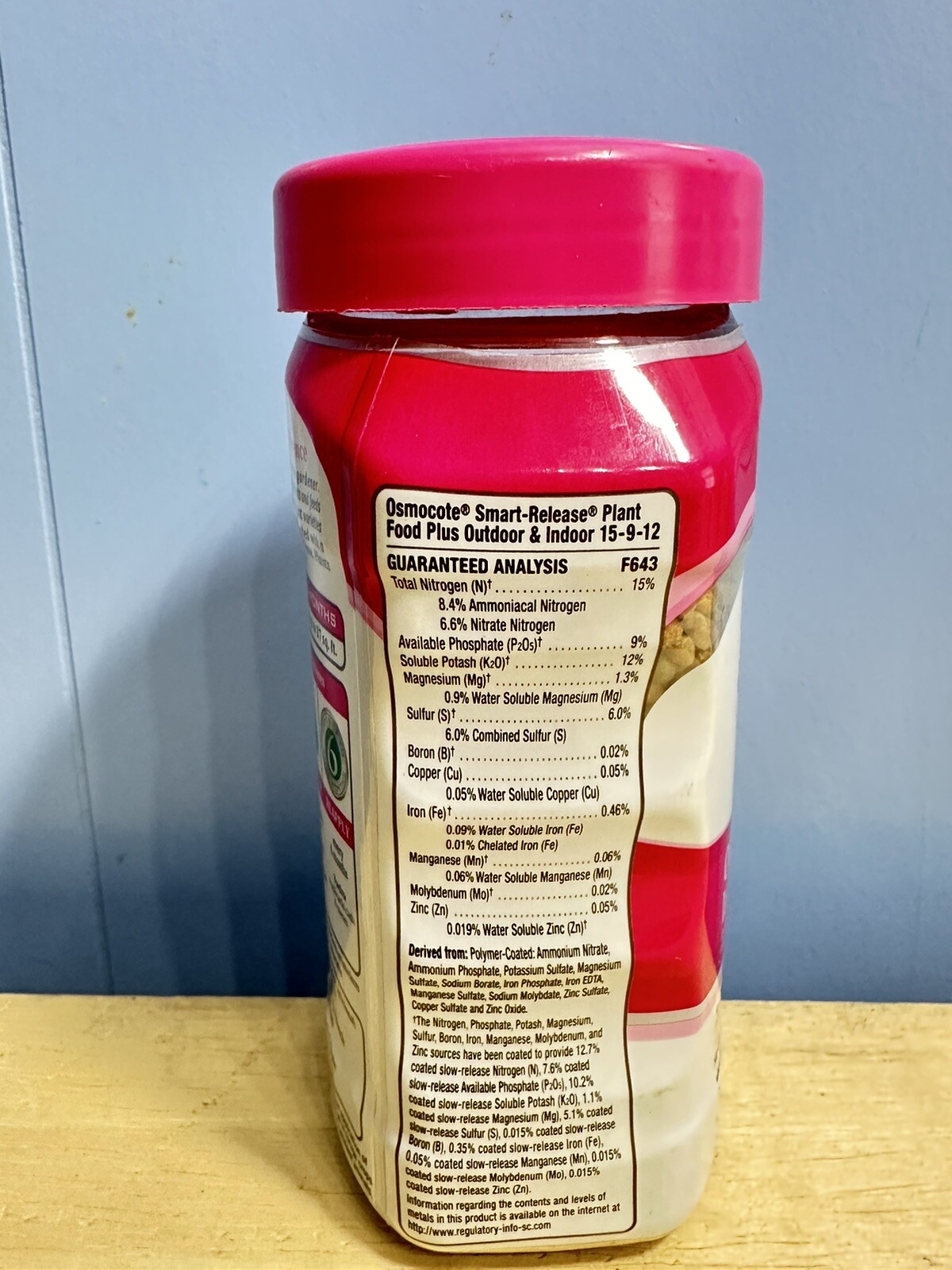 Osmocote Smart-Release Plant Food plus Outdoor & Indoor, 1 Lb.