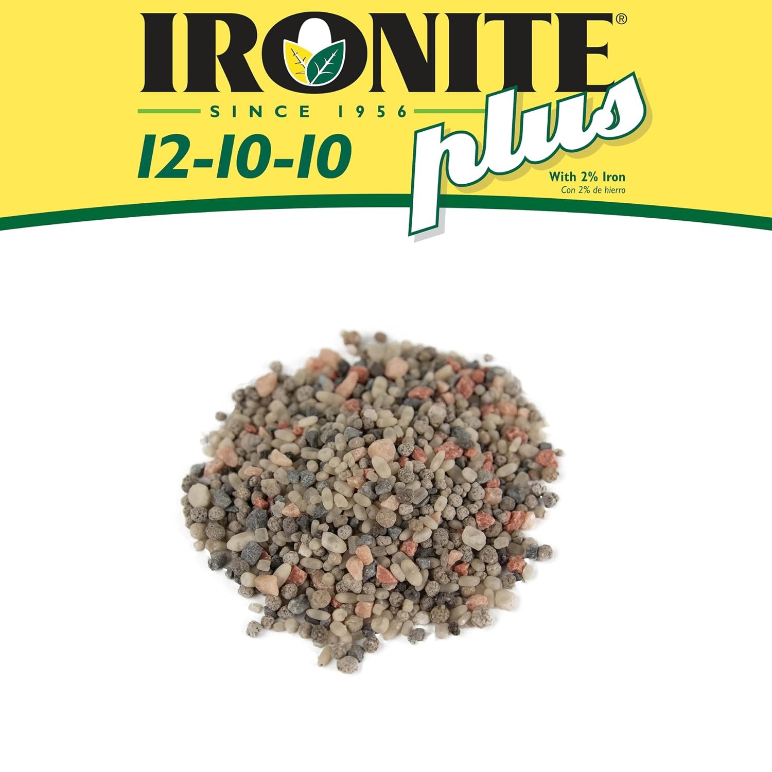 Shrubs Trees Plant Food Granular Fertilizer 12-10-10 3lb Ironite Plus Garden