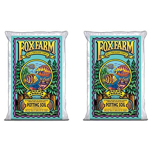 FX14000 1.5 Ocean Forest Garden Potting Soil 6.3-6.8 pH by Fox Farm (2 Pack)