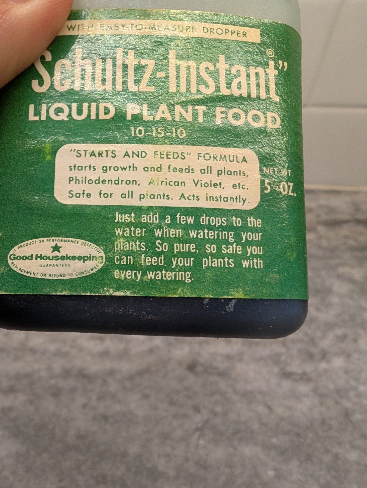 Schultz Instant All Purpose Plant Food Liquid Concentrate 5 1/2 fl with Box