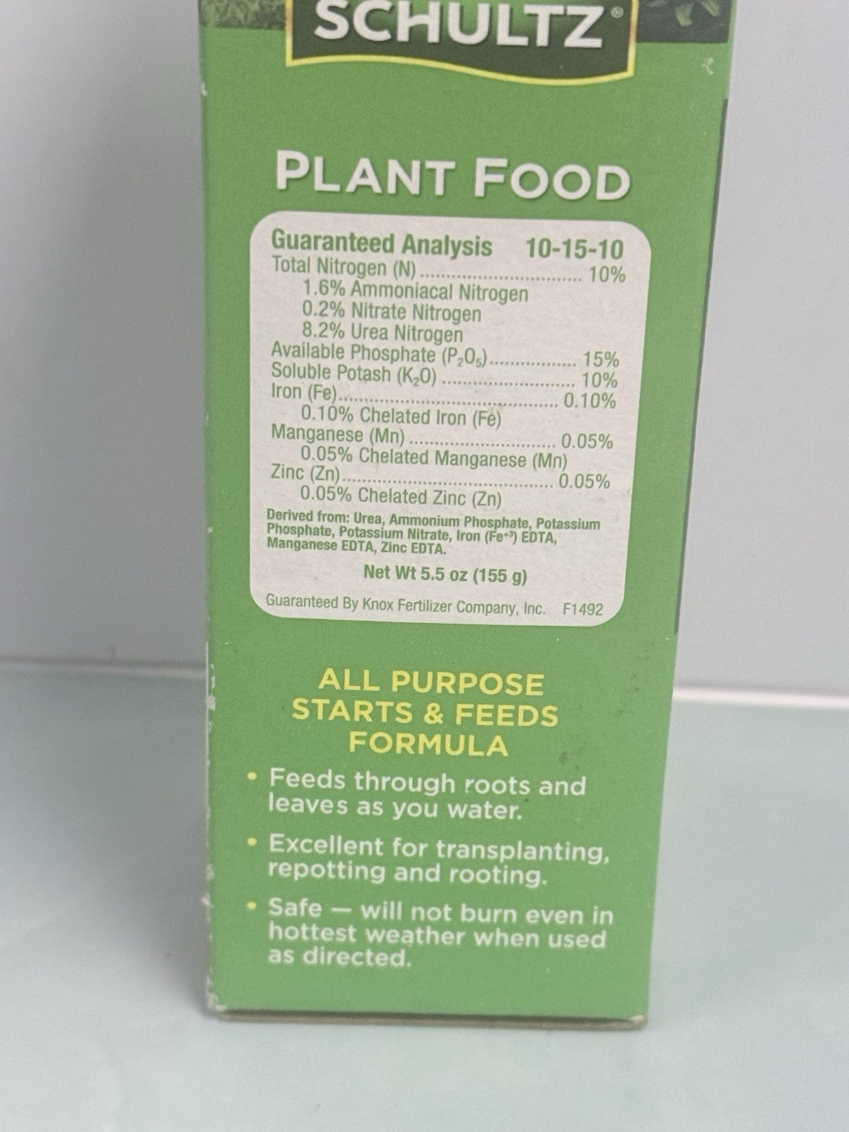 SPF45160 All Purpose Liquid Plant Food 10-15-10, 4 oz