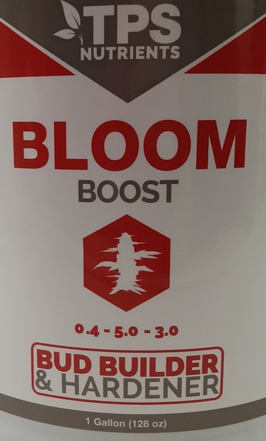 Bloom Bud Builder & Flower Hardener Plant Nutrient and Supplement Gallon