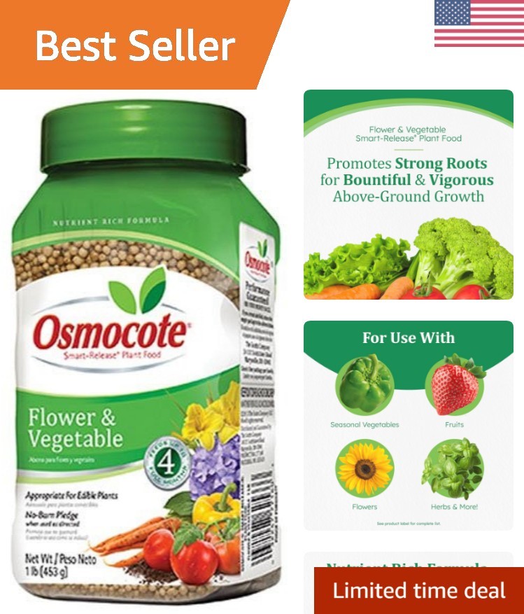 Smart-Release Plant Food 1 lb – Perfect for Seasonal Vegetables & Blooms