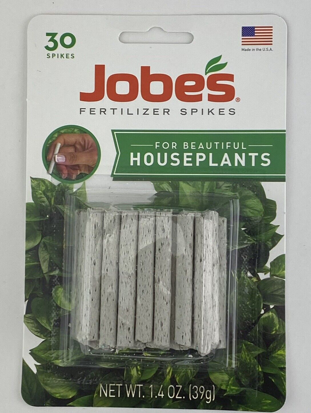Jobes Fertilizer Food Spikes 30 Pack 2 Packs For Beautiful Houseplants 60 Total