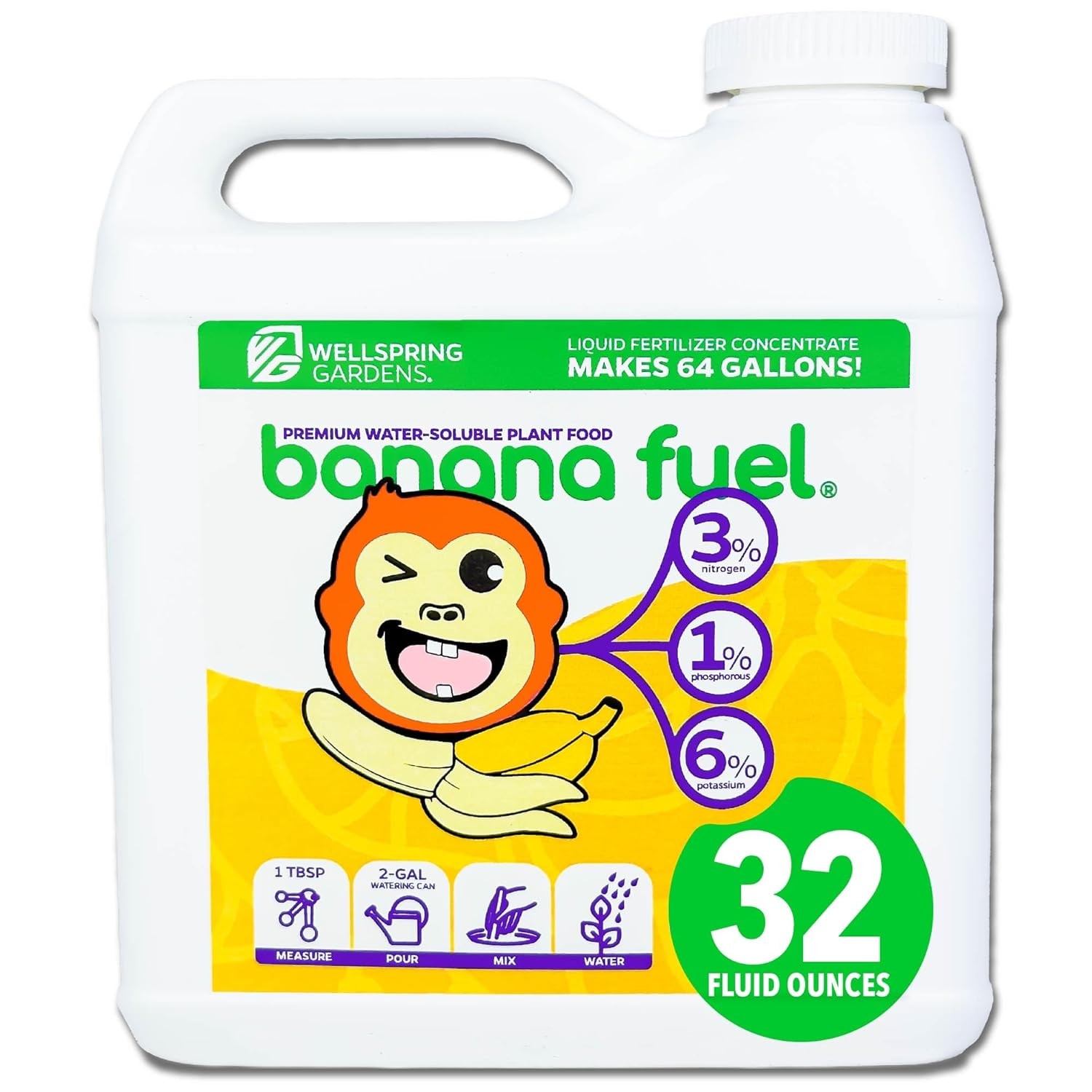 Banana Fuel Liquid Fertilizer – Plant Fertilizer Concentrate – Plant Food
