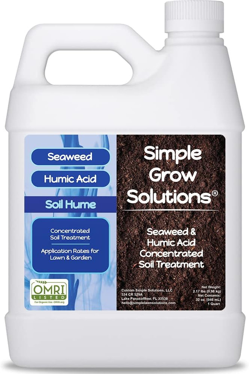 Organic Super Seaweed Fertilizer Liquid Sea Kelp for Lawn and Plants 32oz