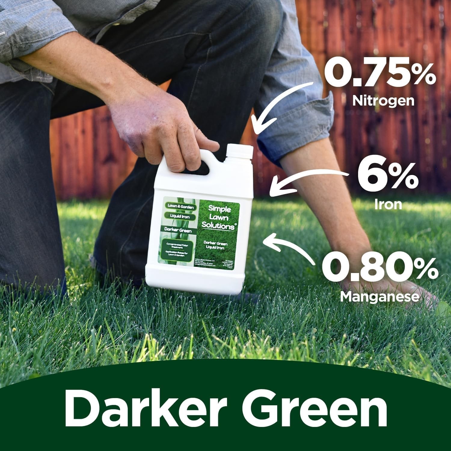 Chelated Iron 7-0-0 Liquid Iron for Lawns – Liquid Fertilizer for Lawns, Ironite