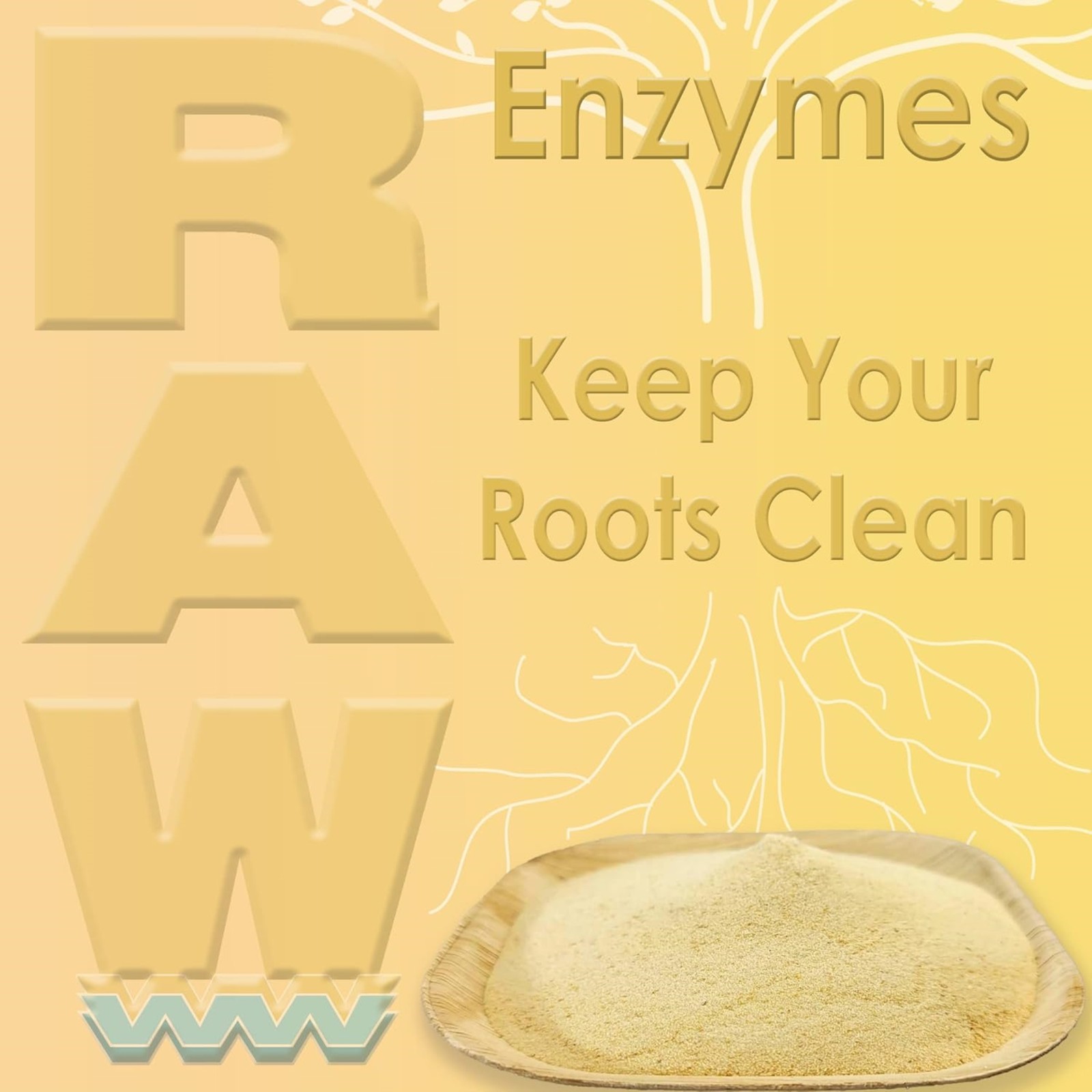 RAW Enzymes Premium Uncut Water-Soluble Fertilizer for Root Development, 8oz
