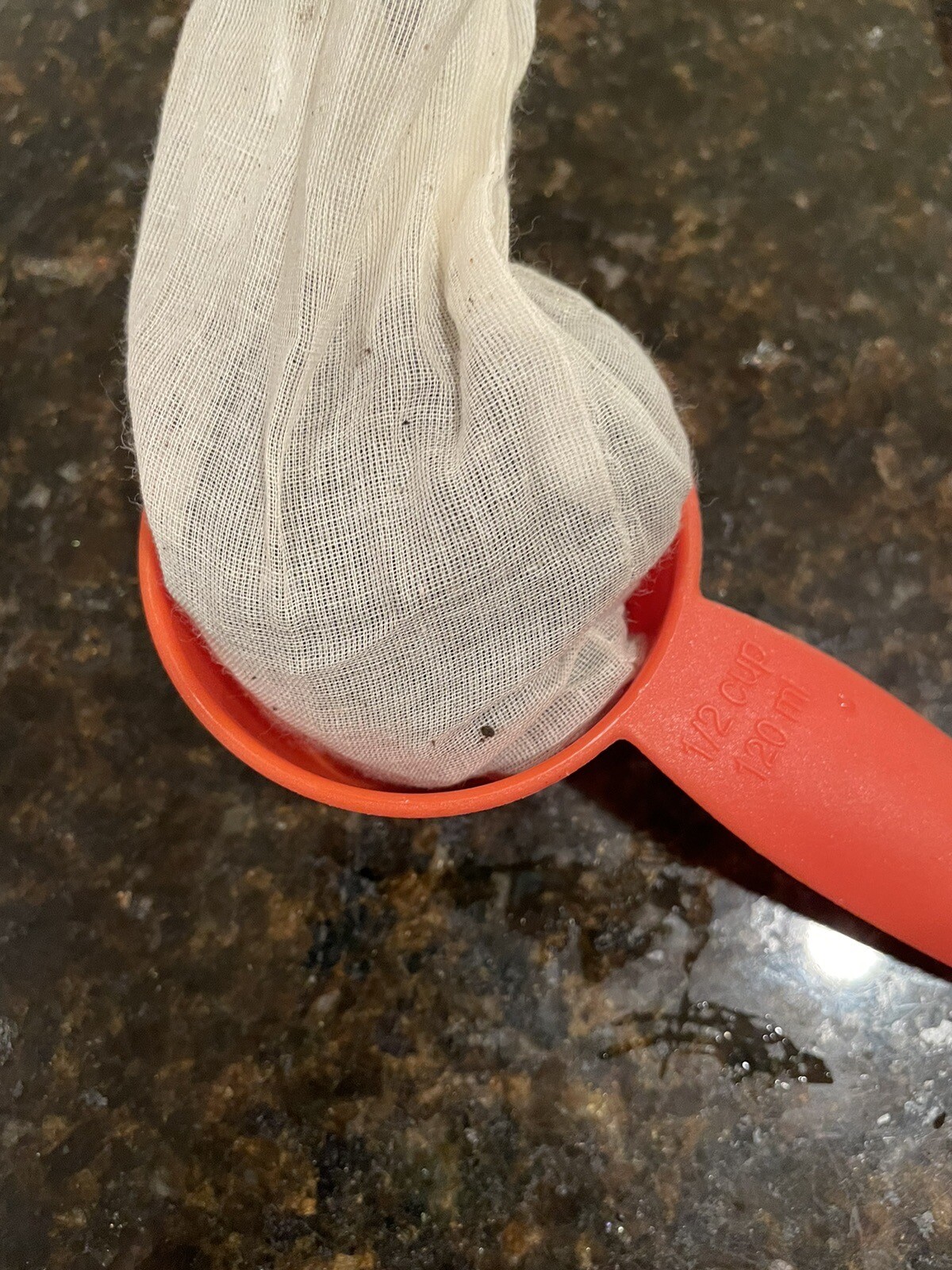 Fresh Worm Castings Tea Bag 1/2 cup. Makes Up To 5 Gallons Of Fertilizer