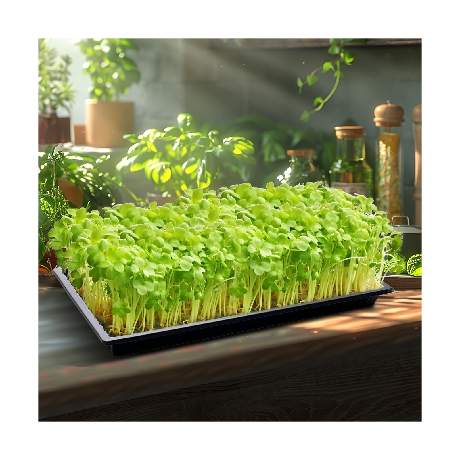 RooTrimmer Growing Trays, 1020 Plant Nursery Trays Heavy Duty Seed Starter Fl…