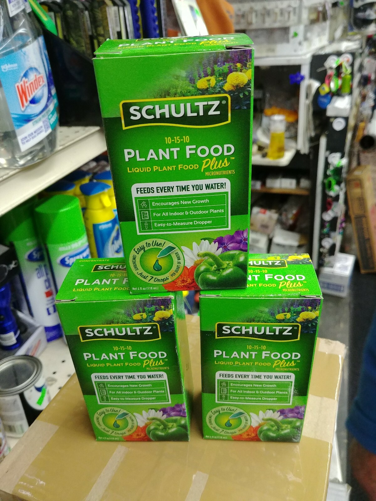 3 pack 4 oz ALL PURPOSE LIQUID PLANT FOODS 10-15-10