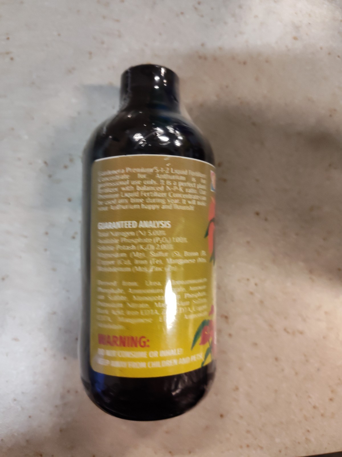 Premium Liquid ANTHURIUM Fertilizer – 3-1-2 Concentrate for Indoor Plants and…