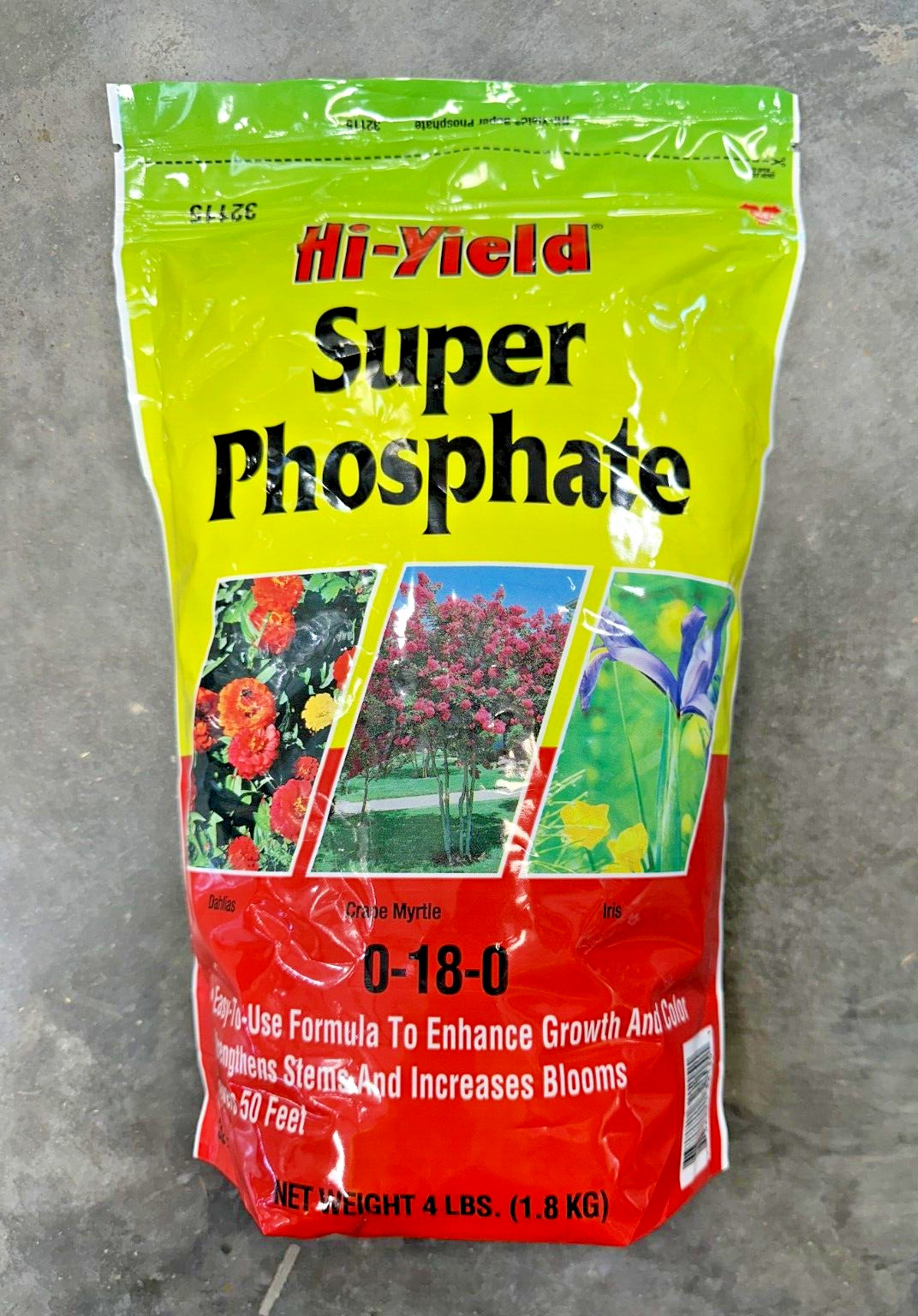 Hi-Yield Super Phosphate 0-18-0 Plant Fertilizer, 4lb