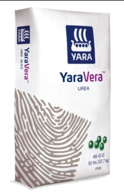 (50 LB) Yara Vera Urea 46-0-0 46% Nitrogen Fertilizer Soluble indoor outdoor