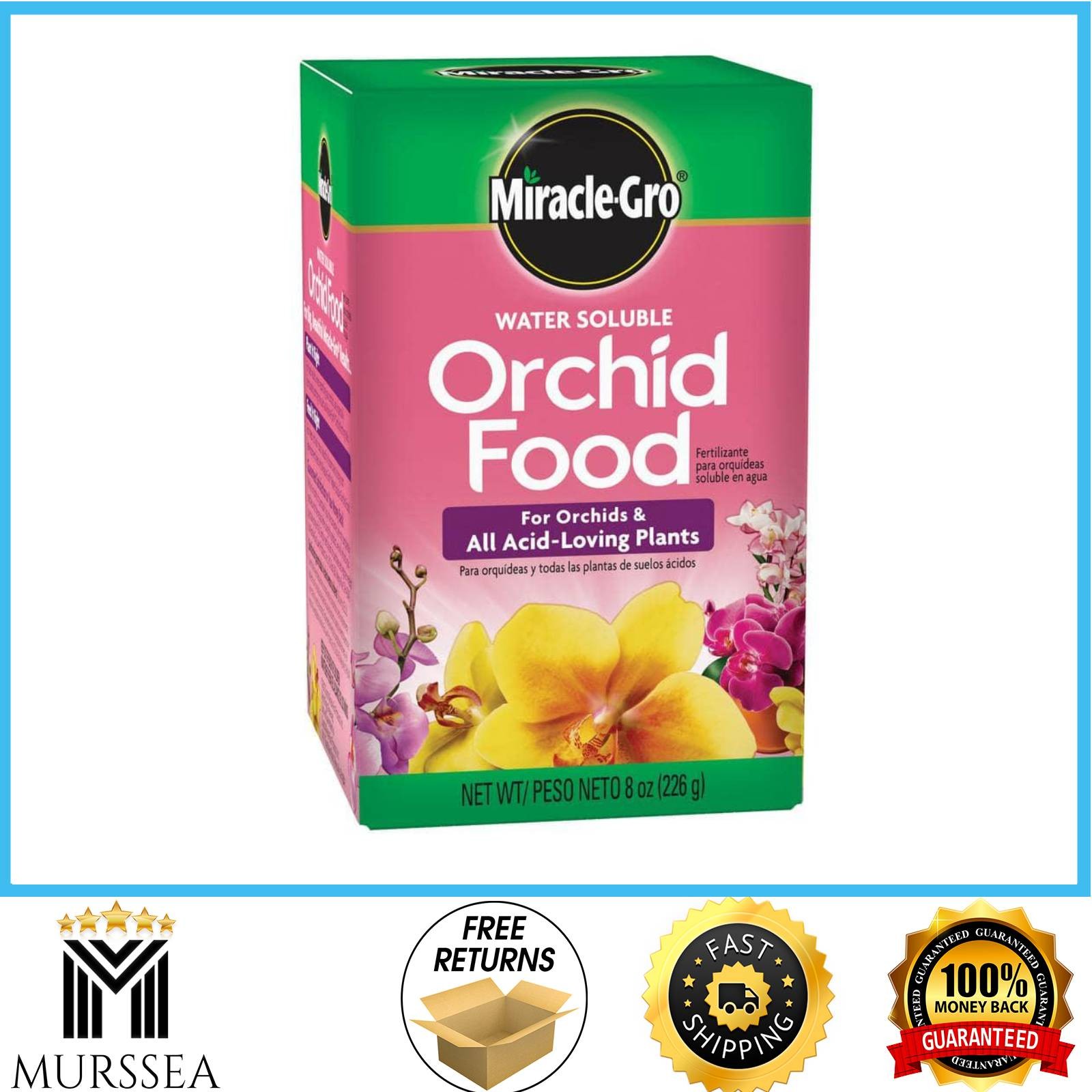 8 oz. Water-Soluble Orchid Plant Food