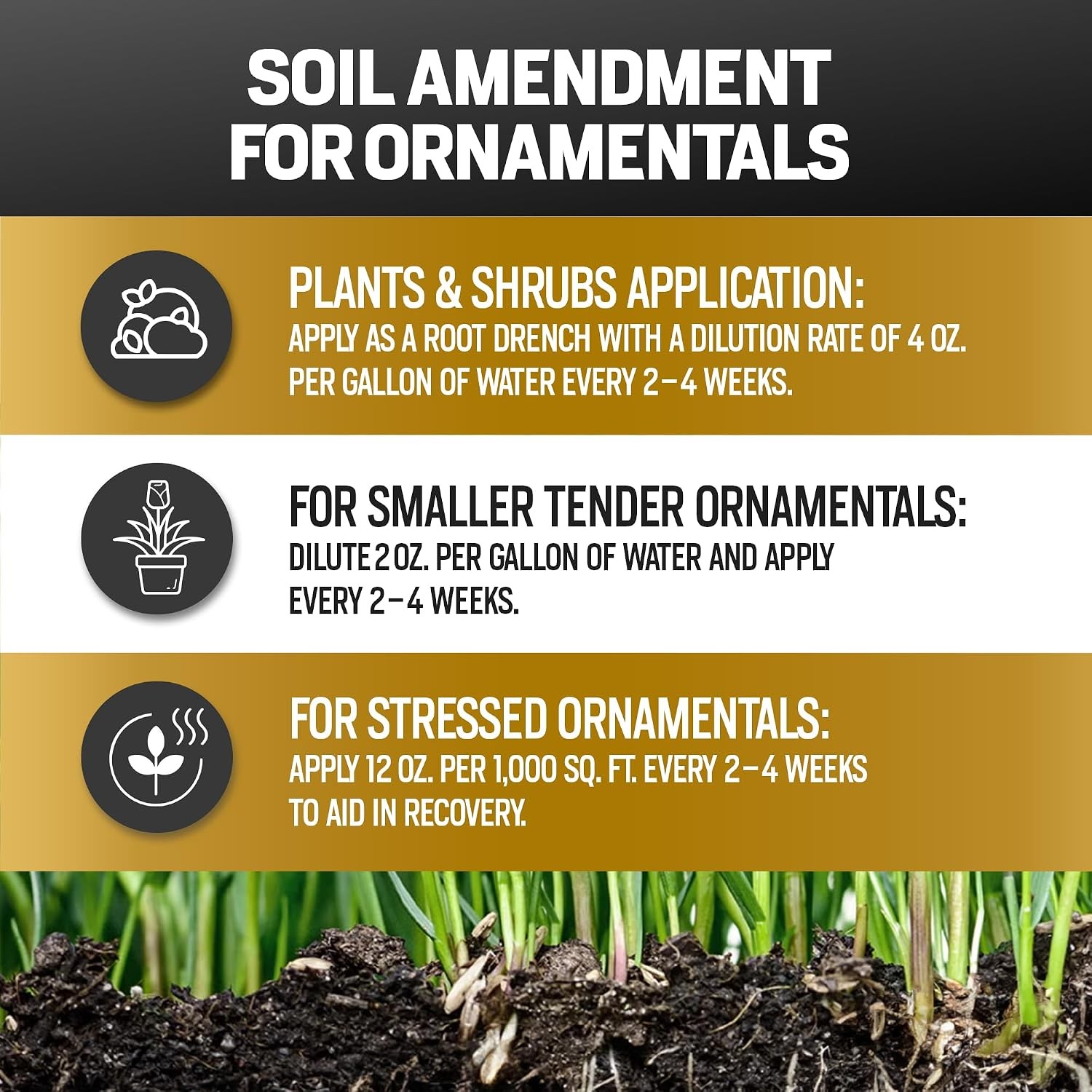 64oz 20 Humic Acid for Lawn – Covers 10000 sq ft Humic20 Soil Amendments Ideal