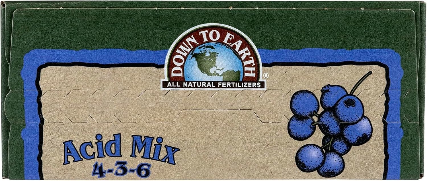 Organic Slow-Release Acid Mix Fertilizer 4-3-6 for Rhododendrons & More