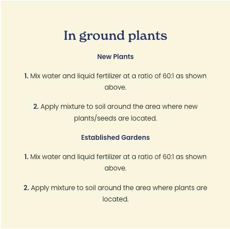 Liquid All Purpose Plant Food – Organic Fertilizer for Fruits, Flowers, Vegetabl