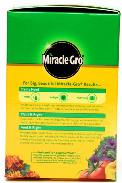 Miracle Gro 170101 All-Purpose Plant Food, 24-8-16 Formula, 4 Lb