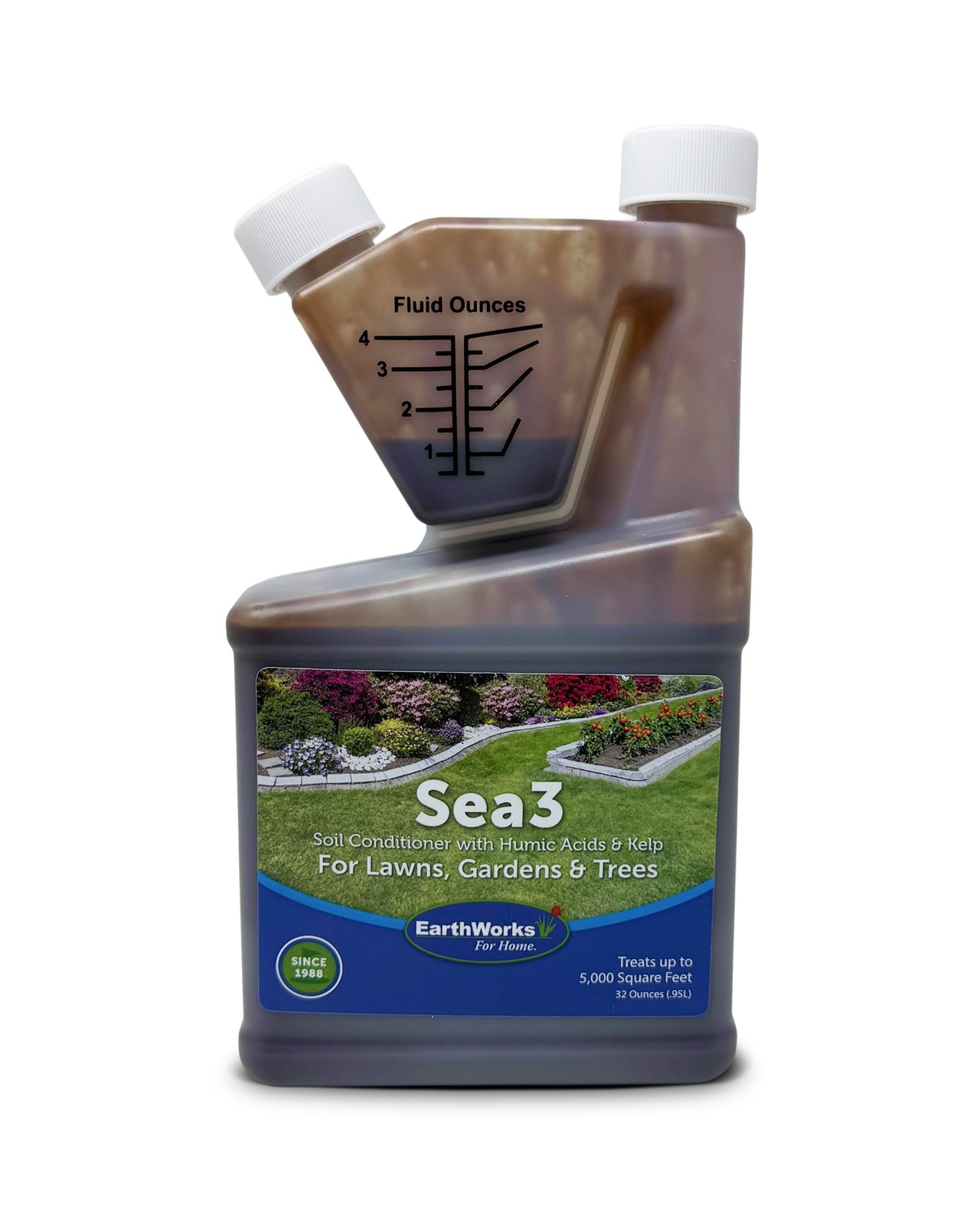 Organic Liquid Soil Conditioner with Humic Acids, Kelp & Molasses 32oz