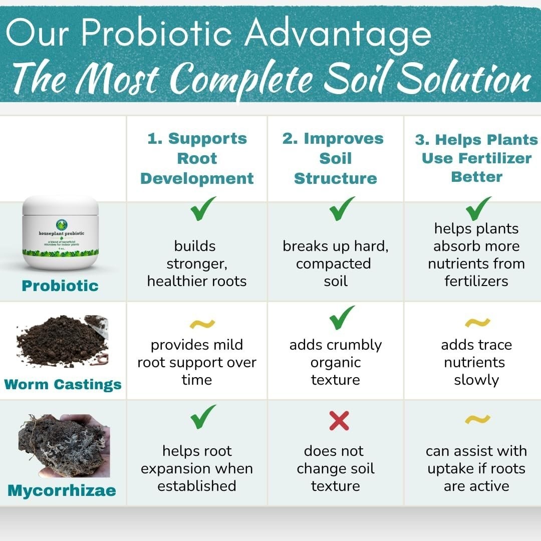 Organic Houseplant Probiotic Powder | Soil Conditioner to Improve Soil…