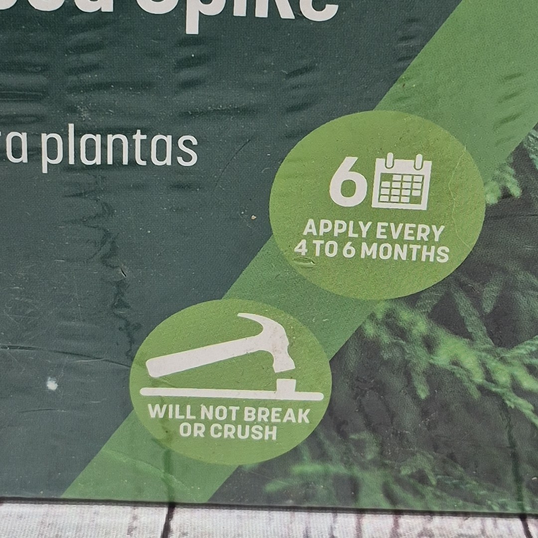 Sta Green Large Plant Food Spike Trees Shrubs Nutrition 12 Spikes Box 5-5-5 3lb