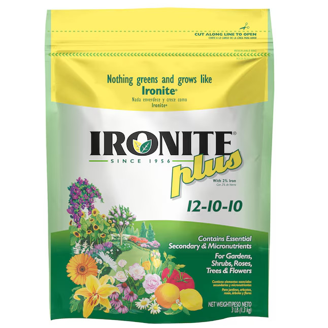 Ironite Plus 3-lb 12-10-10 All-purpose Food