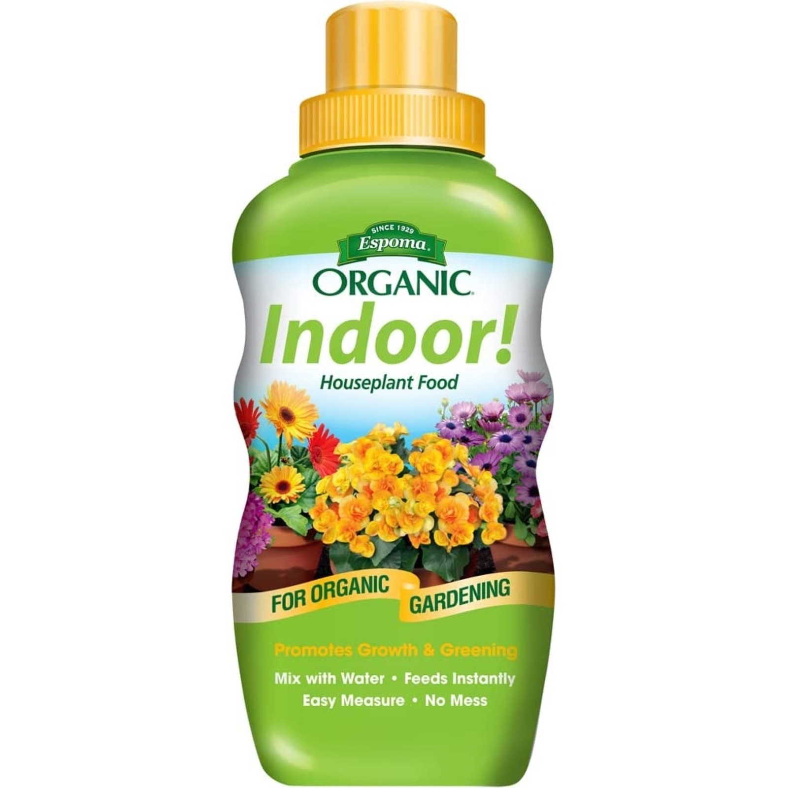 Espoma Organic Concentrated Indoor! Plant Food, Indoor Plant Fertilizer, 8 fl oz