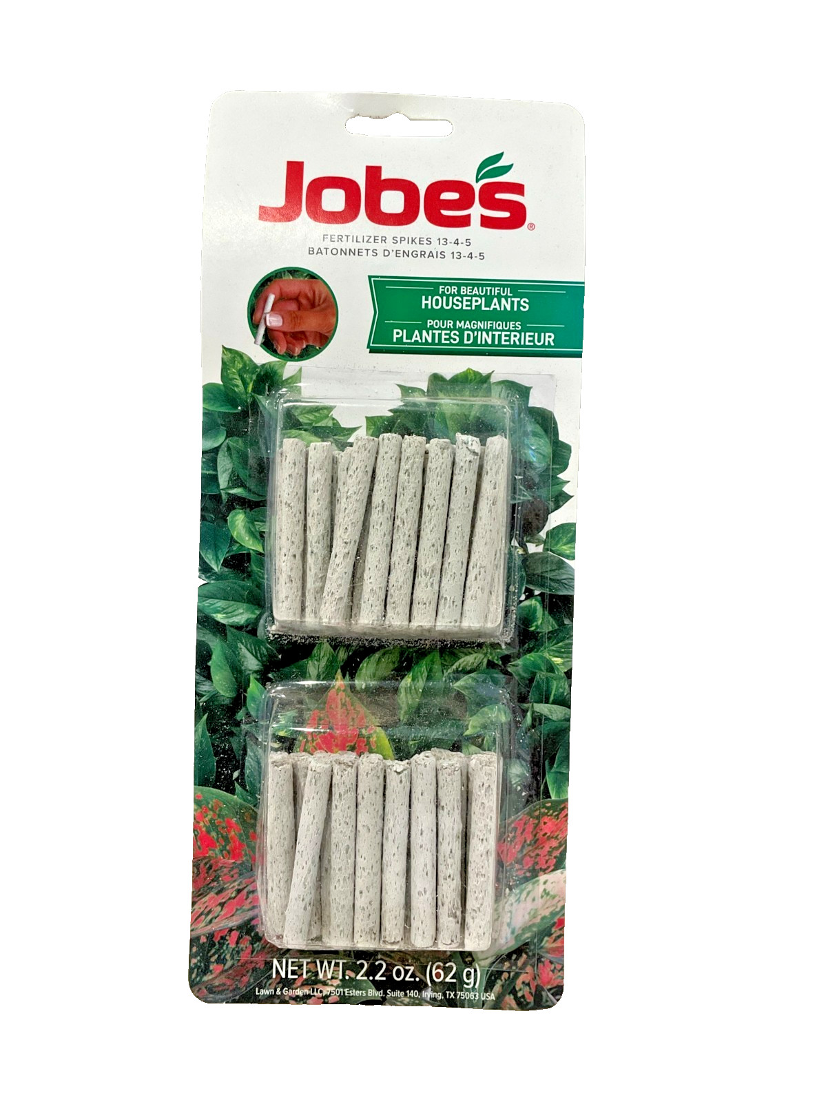 Jobe’s Plant Food Fertilizer Spikes, Easy Plant Care for All Indoor